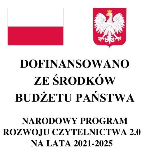 Gmina Dębowiec otrzymała w roku 2024 wsparcie finansowe ze środków budżetu państwa w ramach programu wieloletniego – „Narodowy Program Rozwoju Czytelnictwa 2.0. na lata 2021-2025” 