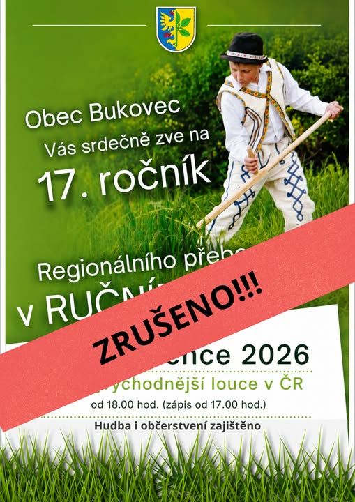 Koszenie trawy w Bukovcu odwołane!!!